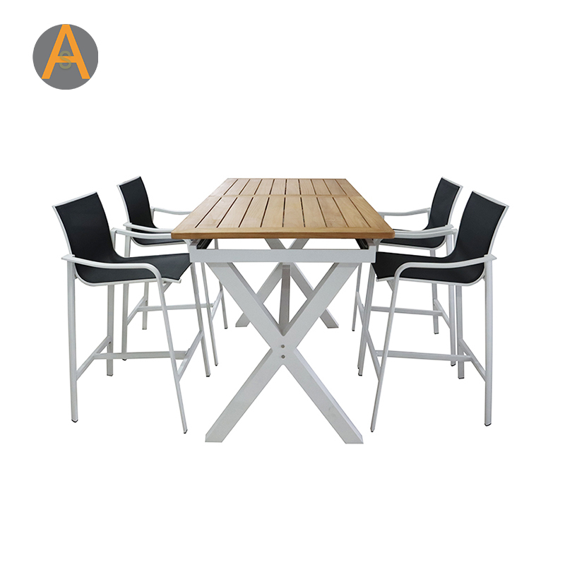 Melhor preço do conjunto de mesa de alumínio ao ar livre