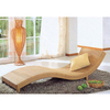 Modern ao ar livre reclinável Rattan Sunger para spa e jardim