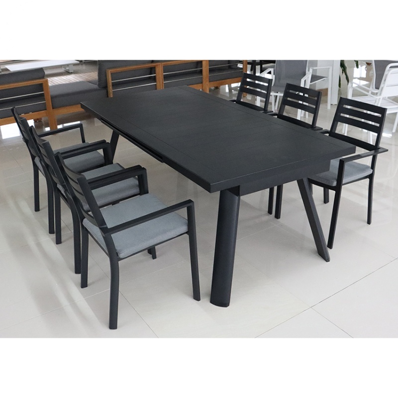 Cadeira de jantar de alumínio moderna para café e cafeteria