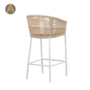 Conjunto de mesa de barra de varanda de corda mais favorável