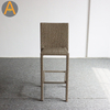Factory Direct Wicker Rattan High Bar Chair para Outdoor