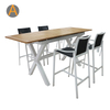 Melhor preço do conjunto de mesa de alumínio ao ar livre