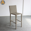 Factory Direct Wicker Rattan High Bar Chair para Outdoor