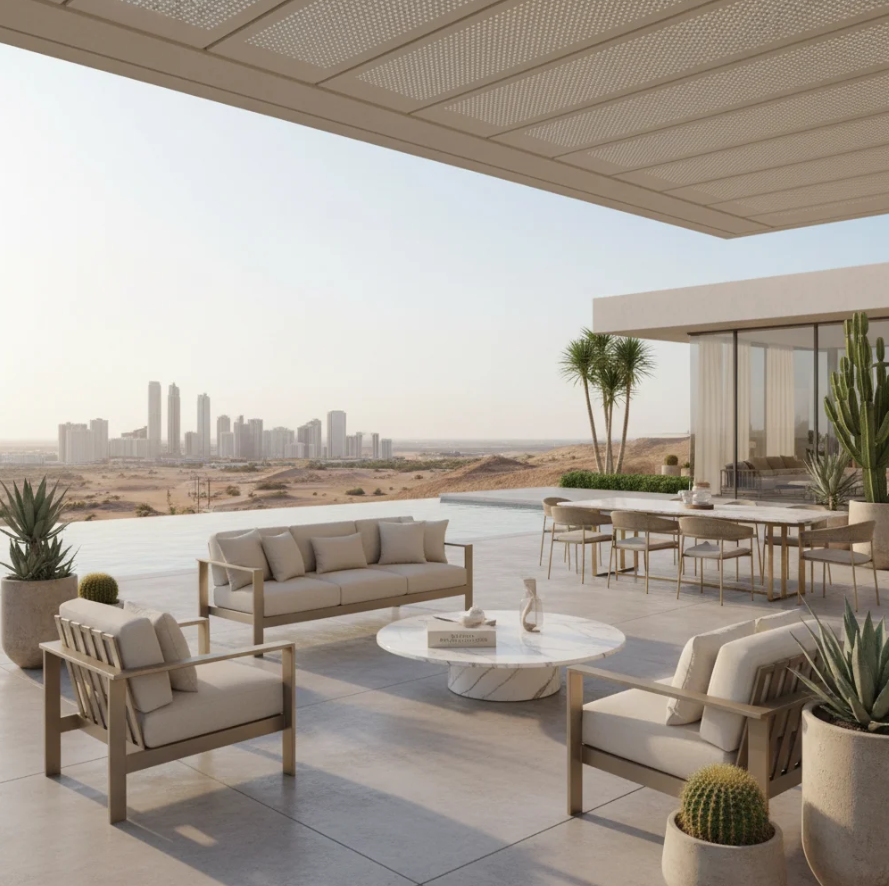 Emirados &Aacute;rabes Unidos-现代极简奢华风