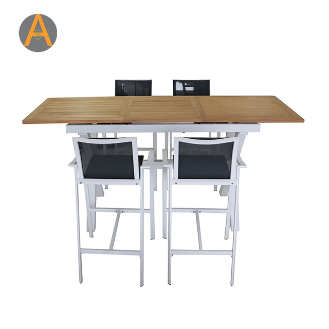 Melhor preço do conjunto de mesa de alumínio ao ar livre