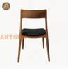 Design moderno, garantia de alta qualidade, empilhamento de móveis para casa, cadeiras de jantar para eventos de madeira sólida de longa duração para sala de jantar de hotel, restaurante e café