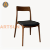 Design moderno, garantia de alta qualidade, empilhamento de móveis para casa, cadeiras de jantar para eventos de madeira sólida de longa duração para sala de jantar de hotel, restaurante e café