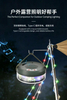 Iluminação de acampamento ao ar livre tipo-c carga rápida longo tempo de execução multi-cor led operação de um toque jardim lâmpada portátil