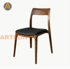 Design moderno, garantia de alta qualidade, empilhamento de móveis para casa, cadeiras de jantar para eventos de madeira sólida de longa duração para sala de jantar de hotel, restaurante e café